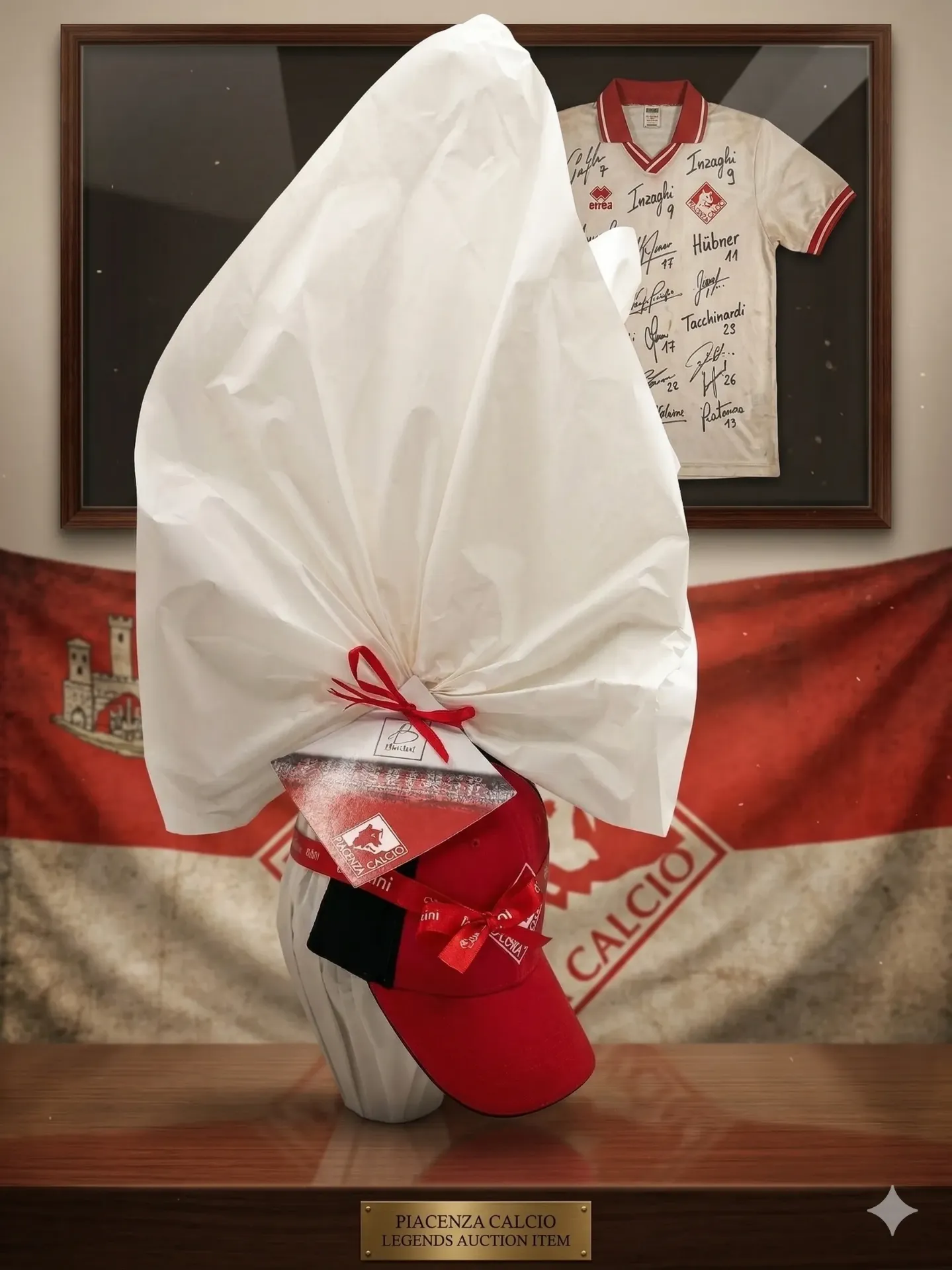 [P897] Uovo fondente 350 g Piacenza Calcio EXTRA