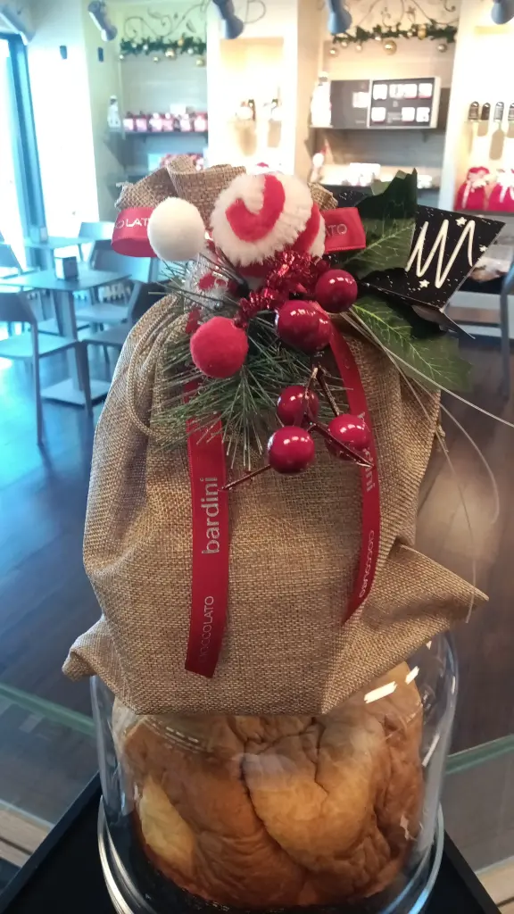 Sacchetto Natale di velluto medio